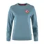 Fjallraven Women's 1960 Logo Badge Sweater in Dawn Blue