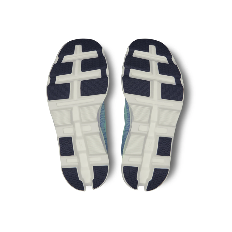 On Womens Cloudmonster 2 in Mineral / Aloe-3