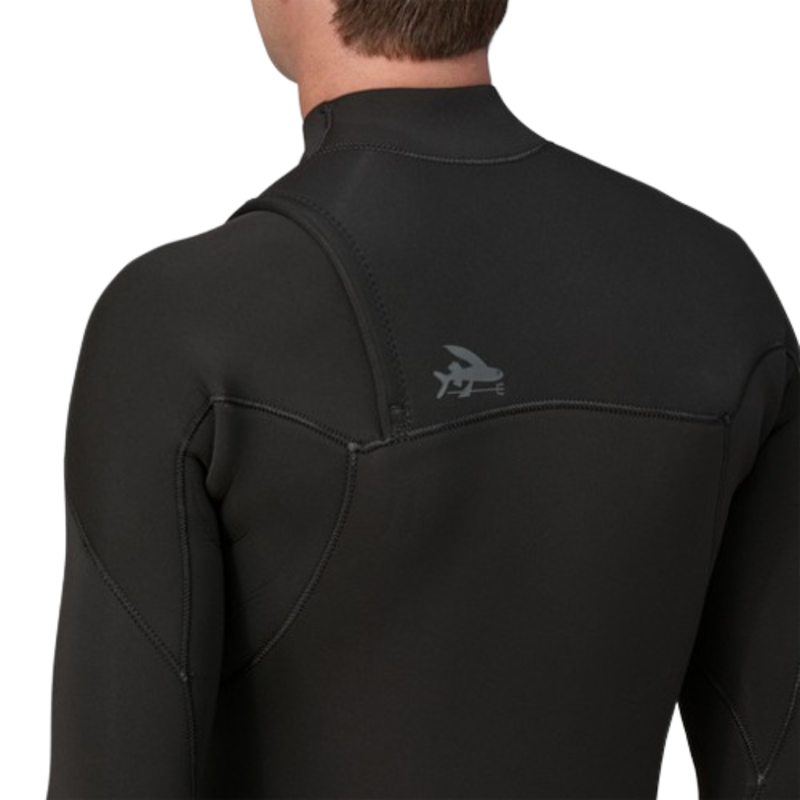 Patagonia Mens R3 Regulator Front Zip Full Suit in Black-2