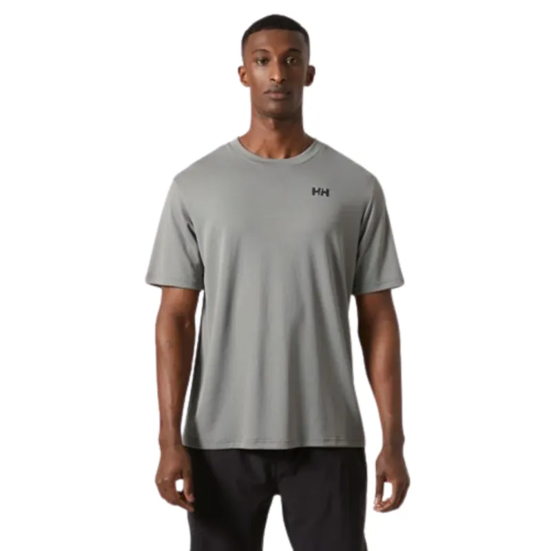 Helly Hansen Mens Lifa Active Solen Rx Tee in Concrete