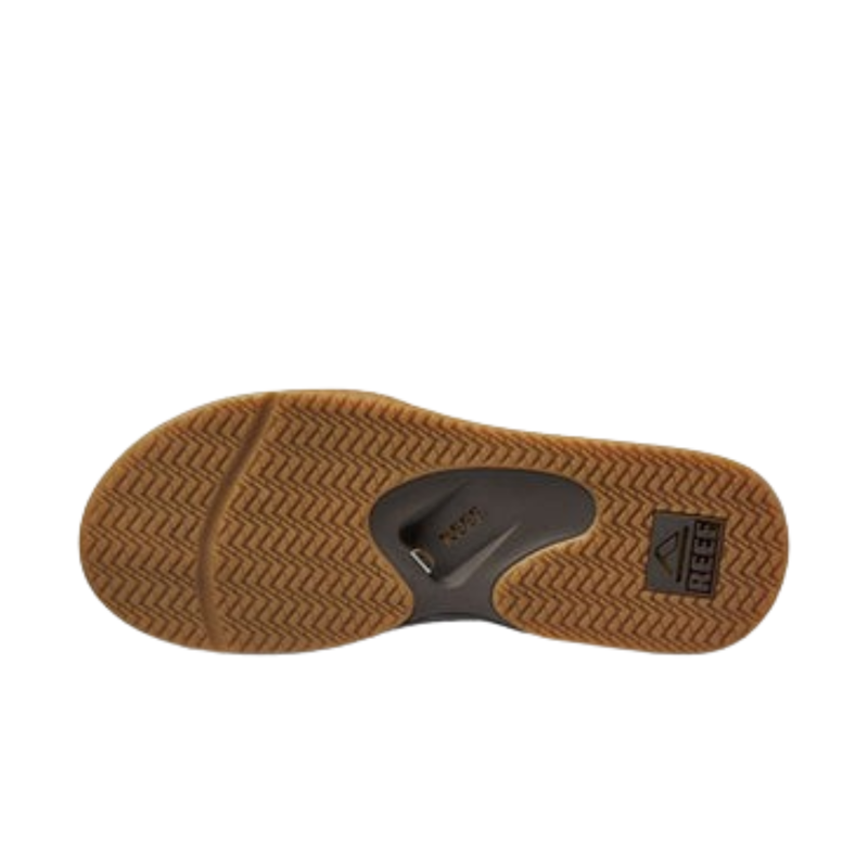 Reef Mens Fanning in Brown/Gum-2