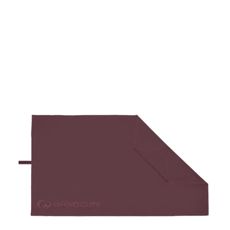 Lifeventure Recycled SoftFibre Trek Towel in Blackcurrant