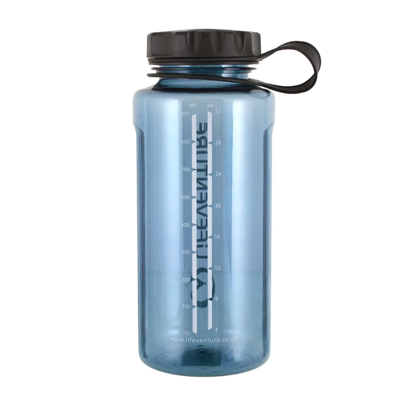Lifeventure Tritan Flask 1L in Navy-1