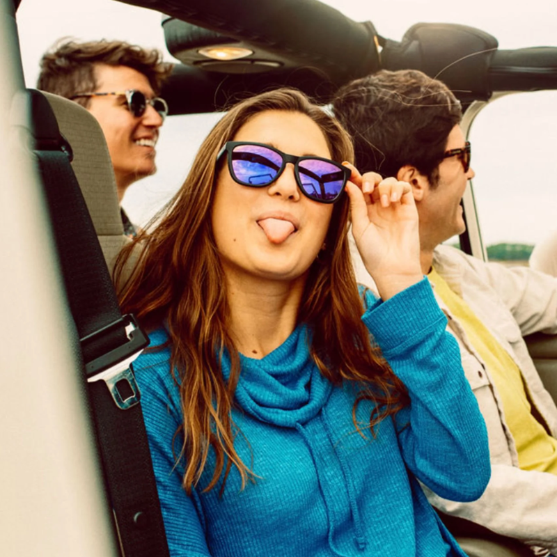 Nectar Chucktown Black Frame with Purple Mirror Polarized Lens-1