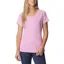 Columbia Womens Zero Rules Short Sleeve Shirt in Cosmos
