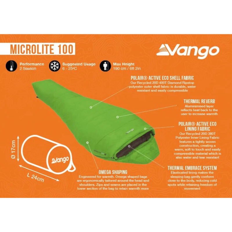 Vango Microlite 100 in Gecko-2