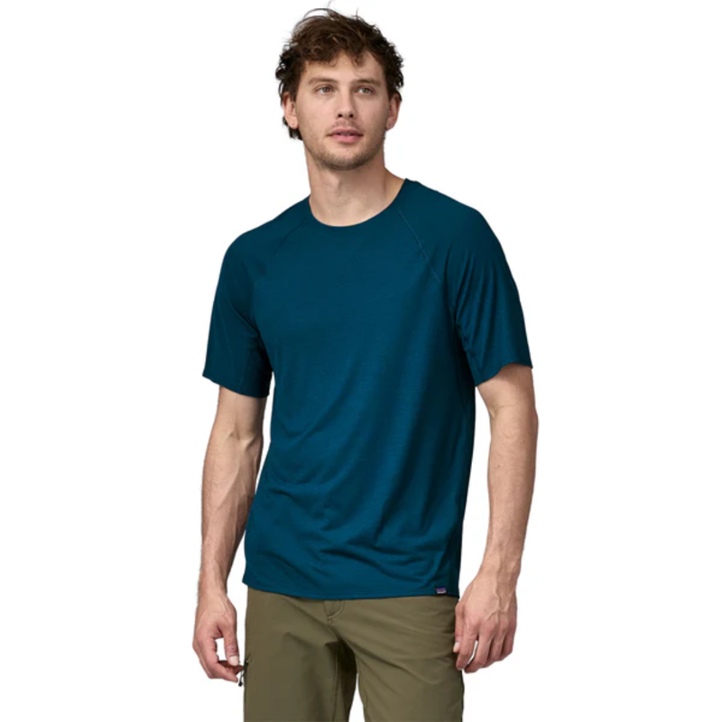 Patagonia Mens Capilene Cool Trail Shirt in Lagom Blue