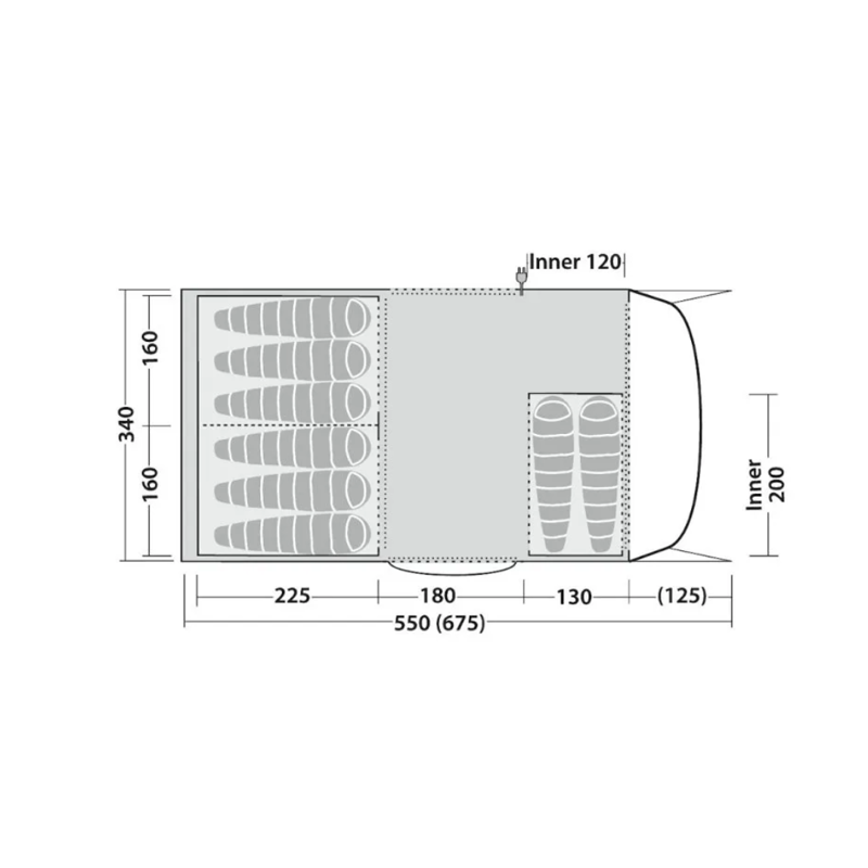 Robens Eagle Rock Tc 6+2Xp-2