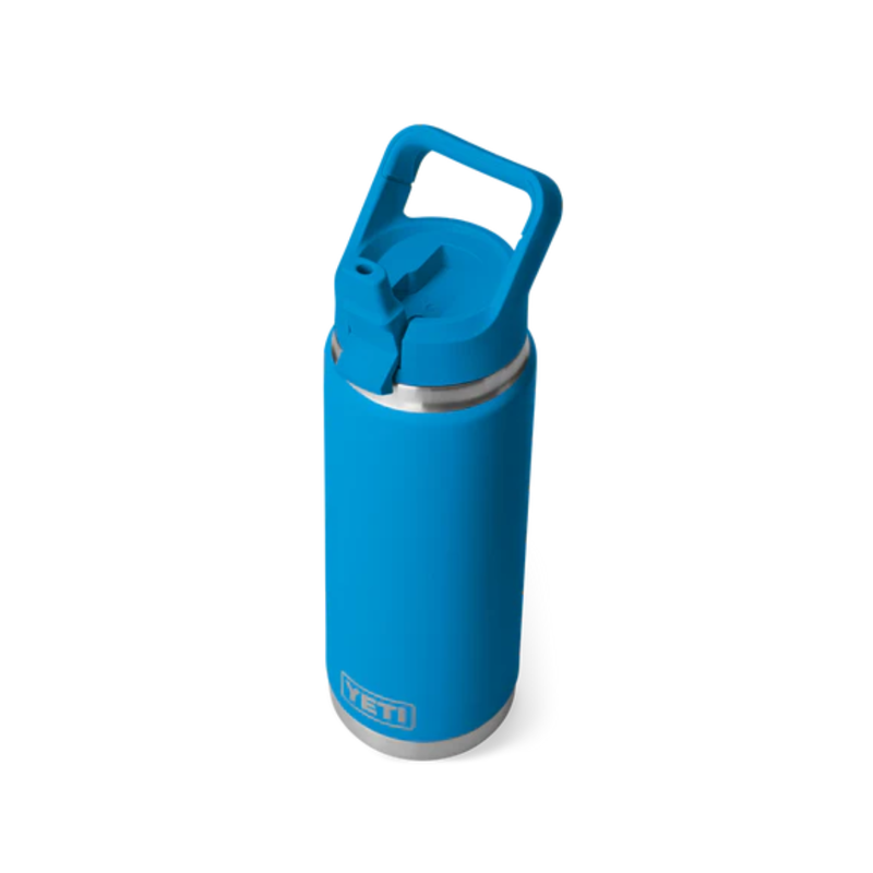 Yeti Rambler 26oz Straw Bottle in Big Wave Blue-1