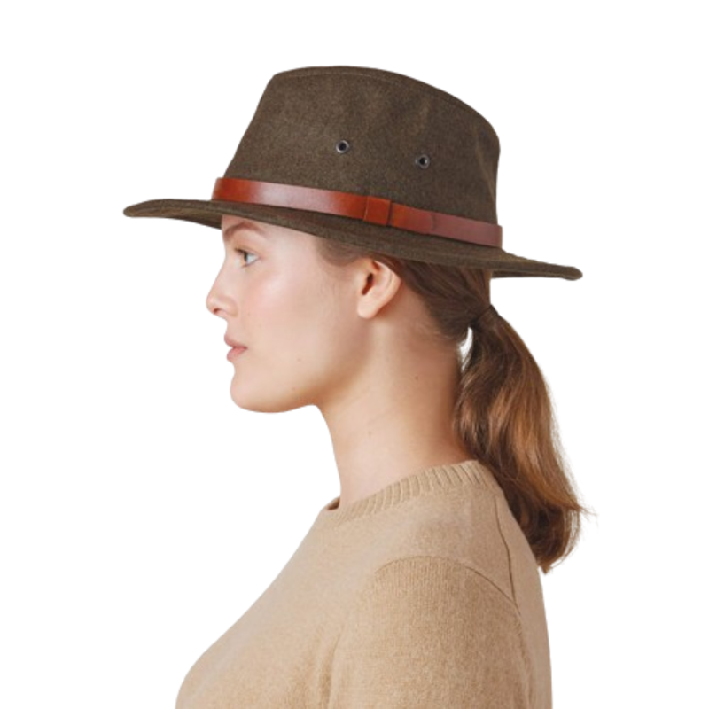 Tilley Fall Trail Hat in Olive-1