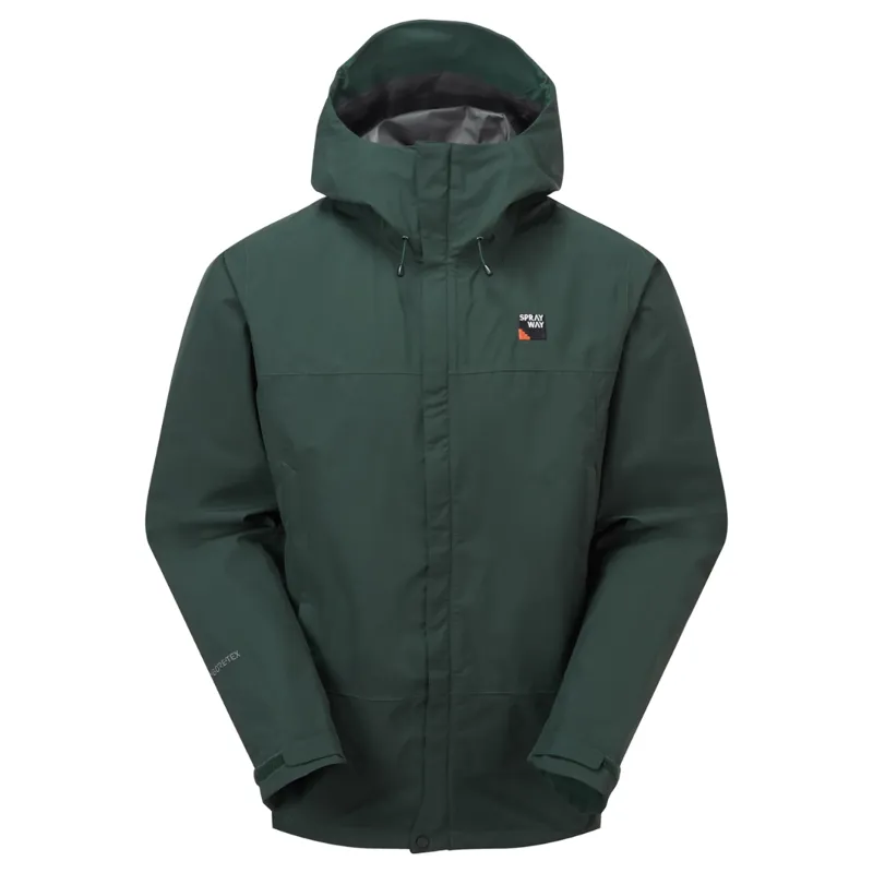 Sprayway Mens Cape Wrath Jacket in Dark Spruce