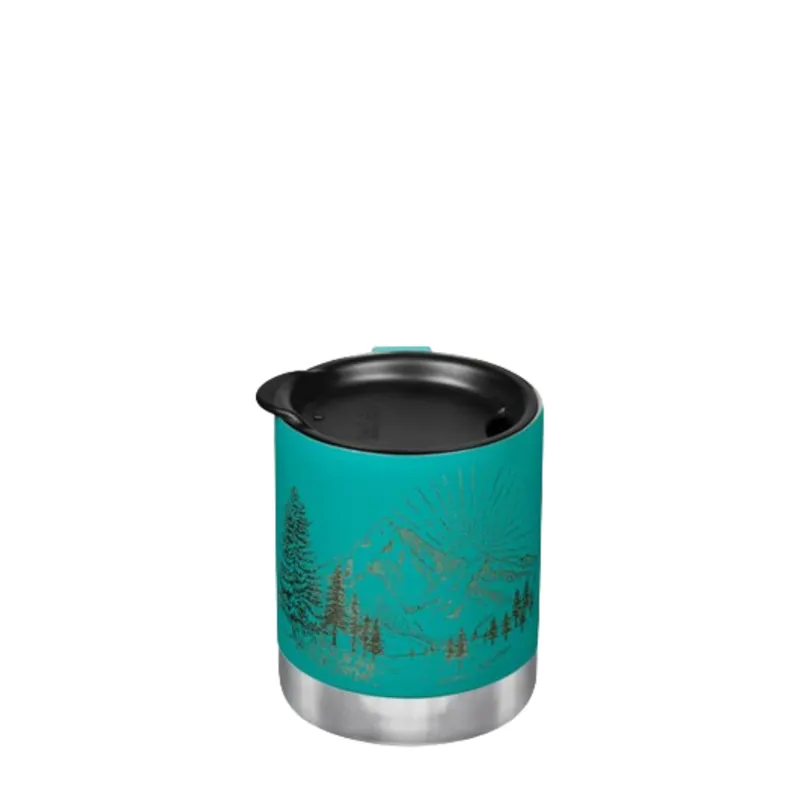 Klean Kanteen Insulated Camp Mug 355ml in Mountain Design / Brushed Stainless