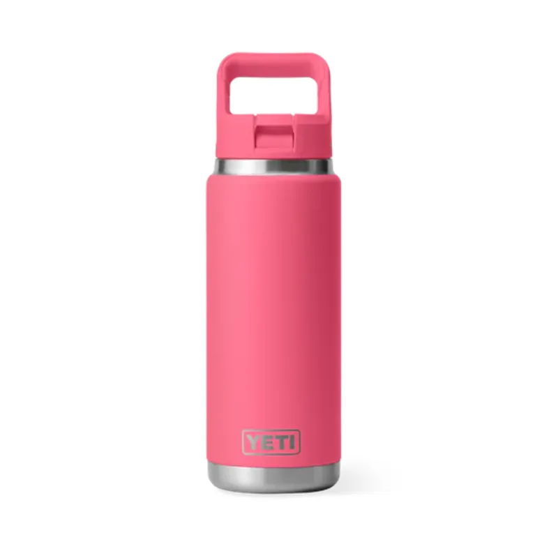 Yeti Rambler C Straw Bottle 26oz in Tropical Pink