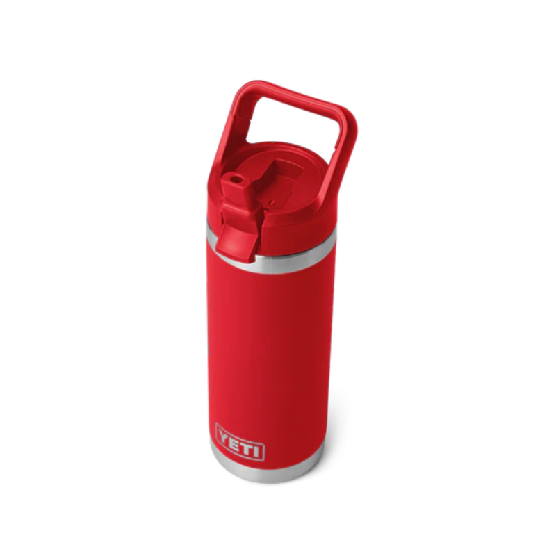 Yeti Rambler 18oz Straw Bottle in Rescue Red-1