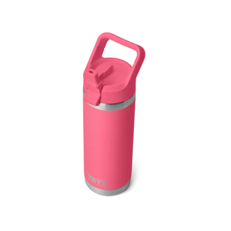 Yeti Rambler 18oz Straw Bottle in Tropical Pink-1