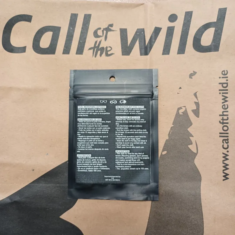 Call of The Wild Anti-Fog Microfibre Cloth-1