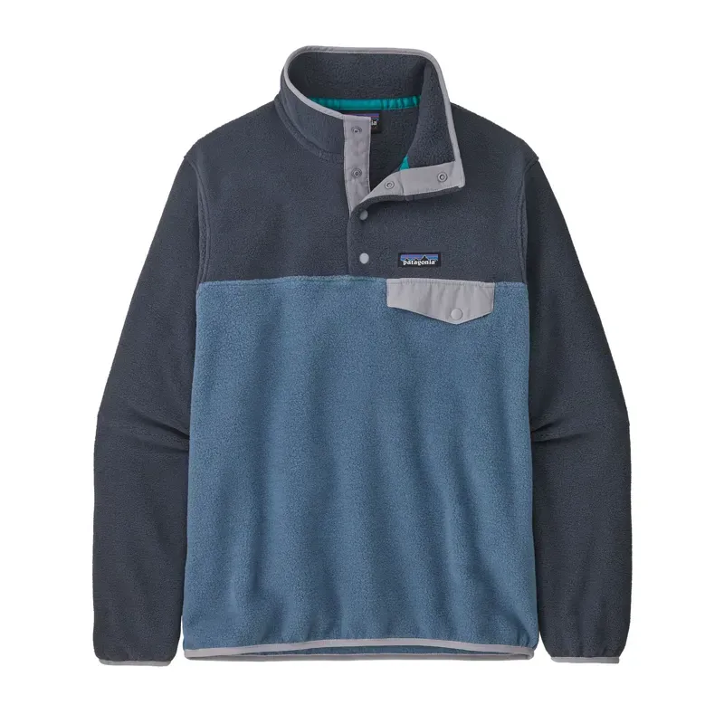 Patagonia Women's Lightweight Synchilla Snap-T Pullover in Utility Blue