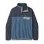 Patagonia Women's Lightweight Synchilla Snap-T Pullover in Utility Blue