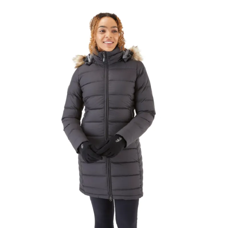 Women's Deep Cover Parka in Black