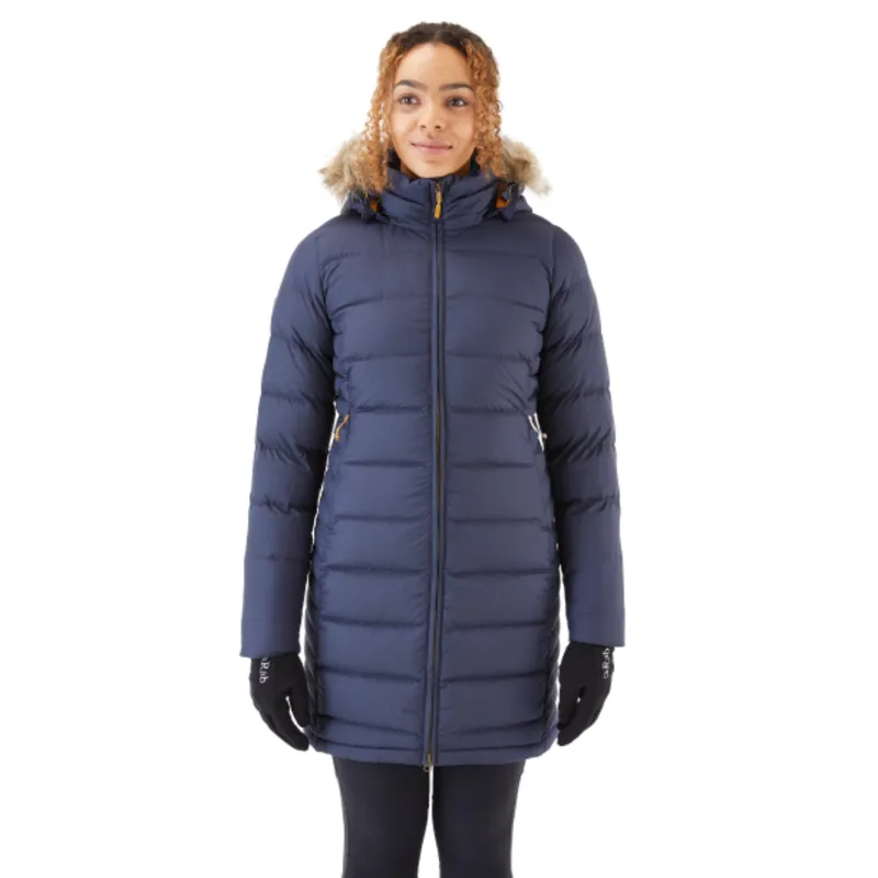 Women's Deep Cover Parka in Deep Denim